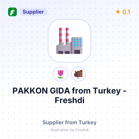 PAKKON GIDA – summary card, no photo uploaded yet