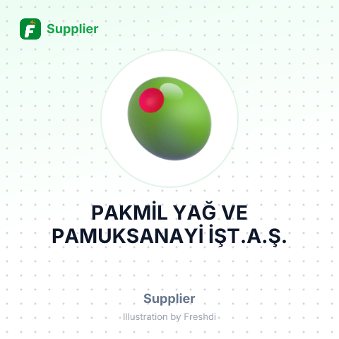 PAKMİL YAĞ VE PAMUKSANAYİ İŞT.A.Ş. – summary card, no photo uploaded yet