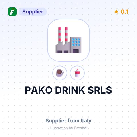 PAKO DRINK SRLS – summary card, no photo uploaded yet