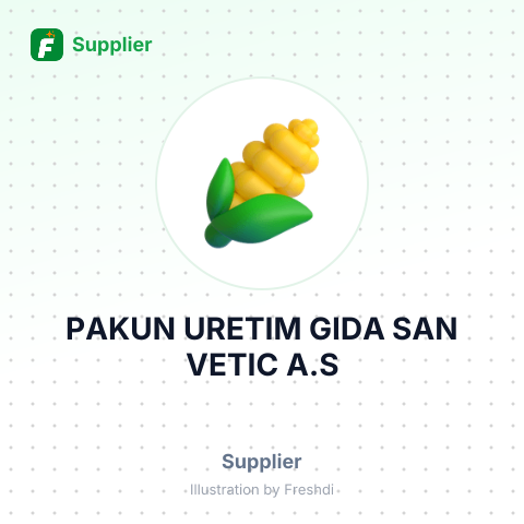 PAKUN URETIM GIDA SAN VETIC A.S – summary card, no photo uploaded yet