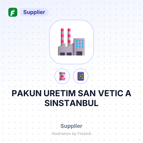 PAKUN URETIM SAN VETIC A SINSTANBUL – summary card, no photo uploaded yet