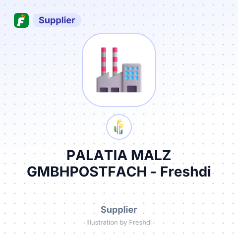 PALATIA MALZ GMBHPOSTFACH – summary card, no photo uploaded yet