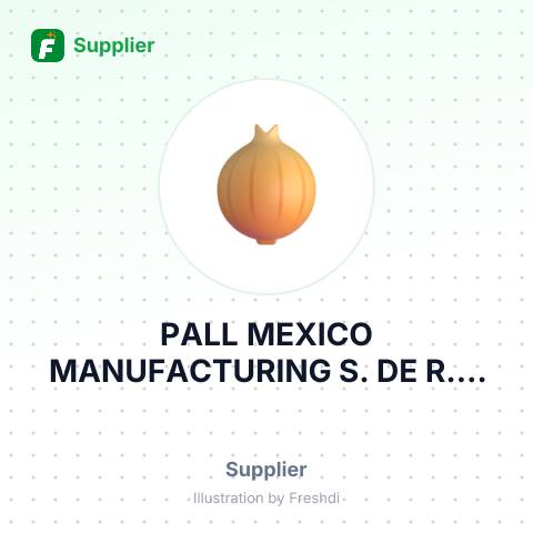 PALL MEXICO MANUFACTURING S. DE R.L. DE C.V – summary card, no photo uploaded yet