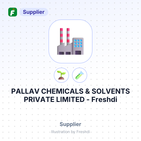 PALLAV CHEMICALS & SOLVENTS PRIVATE LIMITED – summary card, no photo uploaded yet