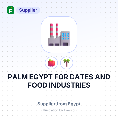 PALM EGYPT FOR DATES AND FOOD INDUSTRIES – summary card, no photo uploaded yet