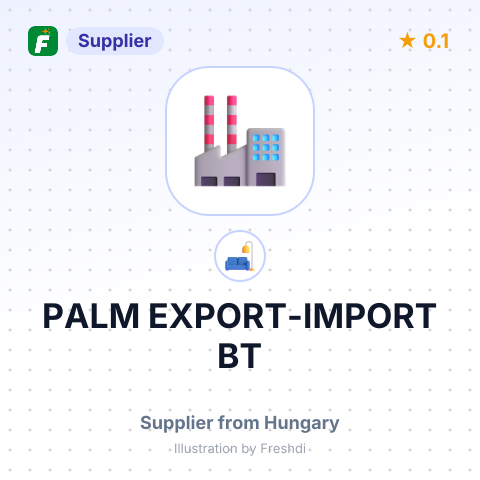 PALM EXPORT-IMPORT BT – summary card, no photo uploaded yet