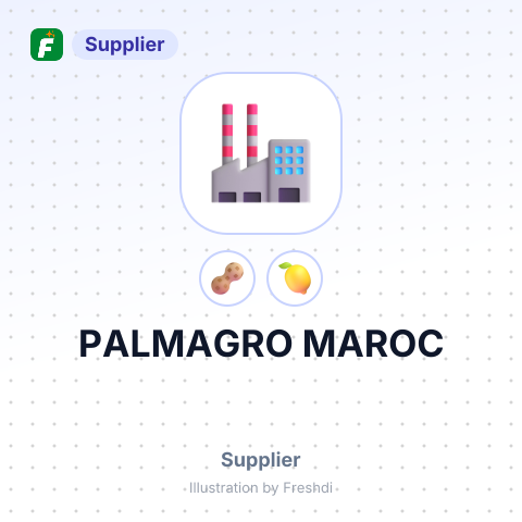 PALMAGRO MAROC – summary card, no photo uploaded yet