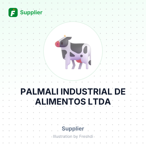PALMALI INDUSTRIAL DE ALIMENTOS LTDA – summary card, no photo uploaded yet