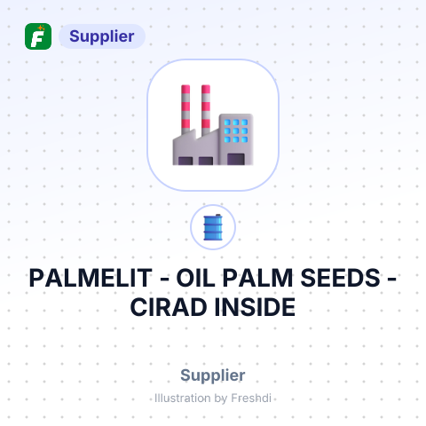 PALMELIT - OIL PALM SEEDS - CIRAD INSIDE – summary card, no photo uploaded yet