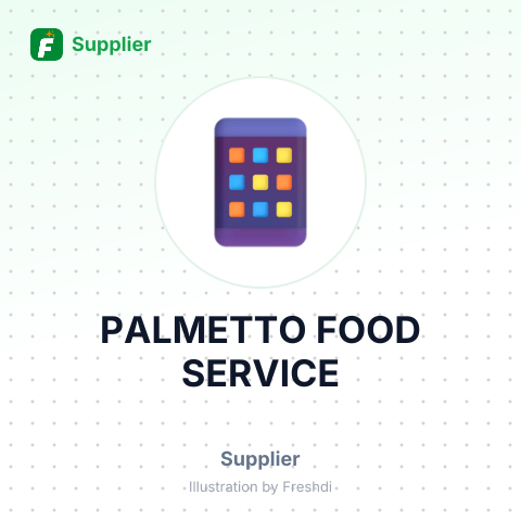 PALMETTO FOOD SERVICE – summary card, no photo uploaded yet