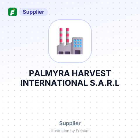 PALMYRA HARVEST INTERNATIONAL S.A.R.L – summary card, no photo uploaded yet