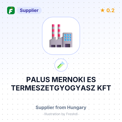 PALUS MERNOKI ES TERMESZETGYOGYASZ KFT – summary card, no photo uploaded yet