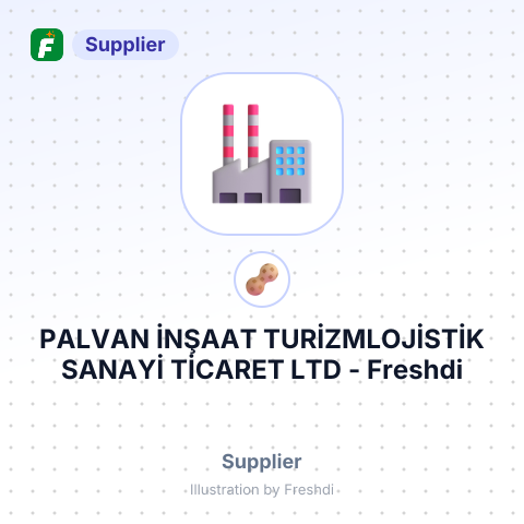 PALVAN İNŞAAT TURİZMLOJİSTİK SANAYİ TİCARET LTD – summary card, no photo uploaded yet
