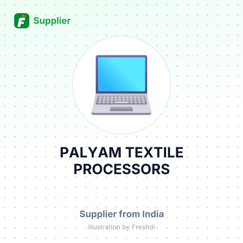 PALYAM TEXTILE PROCESSORS – summary card, no photo uploaded yet
