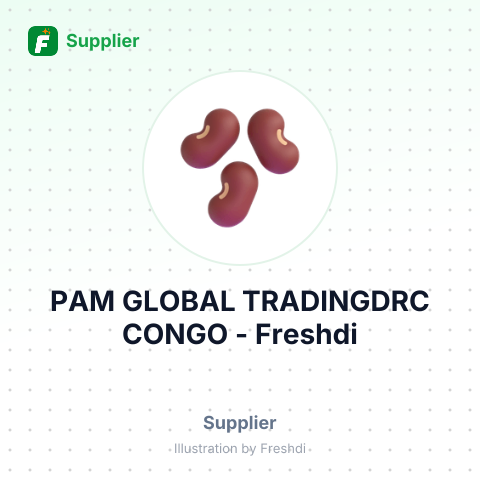 PAM GLOBAL TRADINGDRC CONGO – summary card, no photo uploaded yet