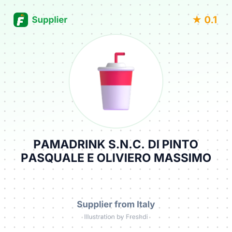 PAMADRINK S.N.C. DI PINTO PASQUALE E OLIVIERO MASSIMO – summary card, no photo uploaded yet