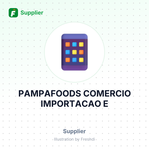PAMPAFOODS COMERCIO IMPORTACAO E – summary card, no photo uploaded yet