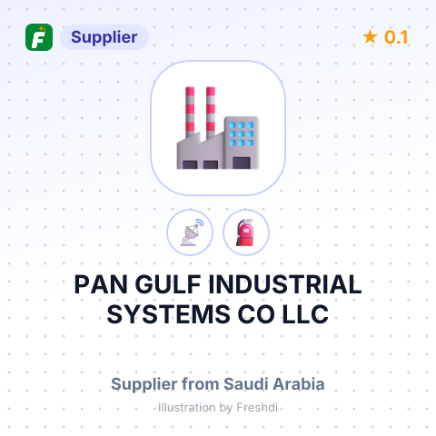 PAN GULF INDUSTRIAL SYSTEMS CO LLC – summary card, no photo uploaded yet
