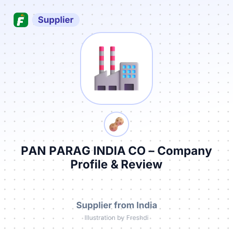 PAN PARAG INDIA CO – summary card, no photo uploaded yet