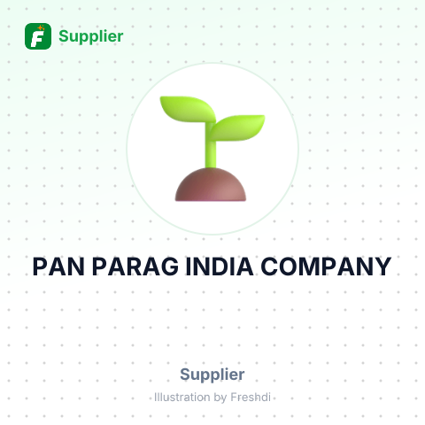 PAN PARAG INDIA COMPANY – summary card, no photo uploaded yet