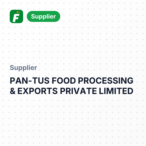 PAN-TUS FOOD PROCESSING & EXPORTS PRIVATE LIMITED – summary card, no photo uploaded yet