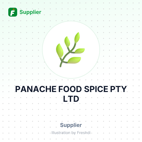 PANACHE FOOD SPICE PTY LTD – summary card, no photo uploaded yet
