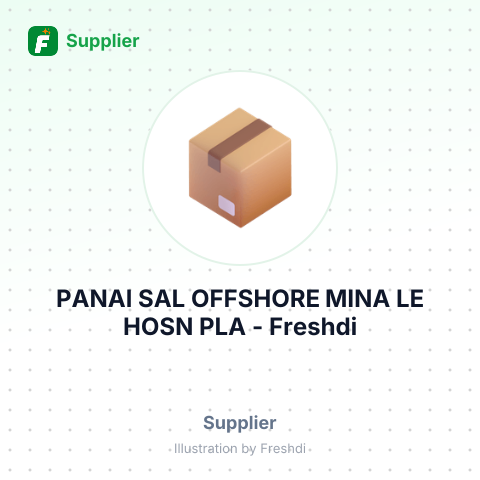 PANAI SAL OFFSHORE MINA LE HOSN PLA – summary card, no photo uploaded yet