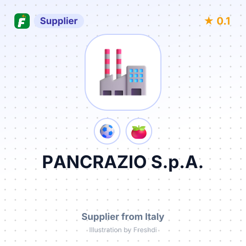 PANCRAZIO S.p.A. – summary card, no photo uploaded yet