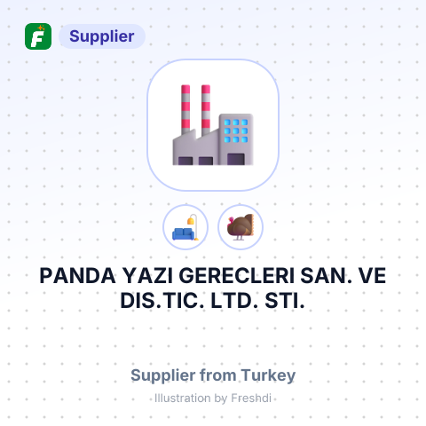 PANDA YAZI GERECLERI SAN. VE DIS.TIC. LTD. STI. – summary card, no photo uploaded yet