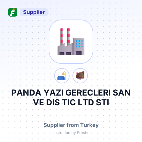 PANDA YAZI GERECLERI SAN VE DIS TIC LTD STI – summary card, no photo uploaded yet