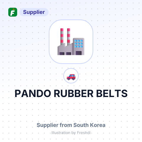 PANDO RUBBER BELTS – summary card, no photo uploaded yet