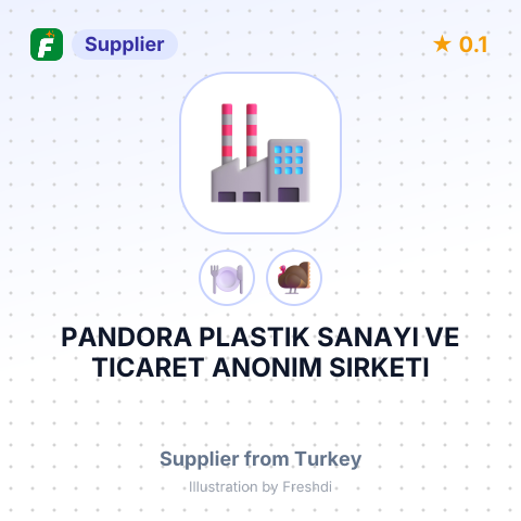 PANDORA PLASTIK SANAYI VE TICARET ANONIM SIRKETI – summary card, no photo uploaded yet