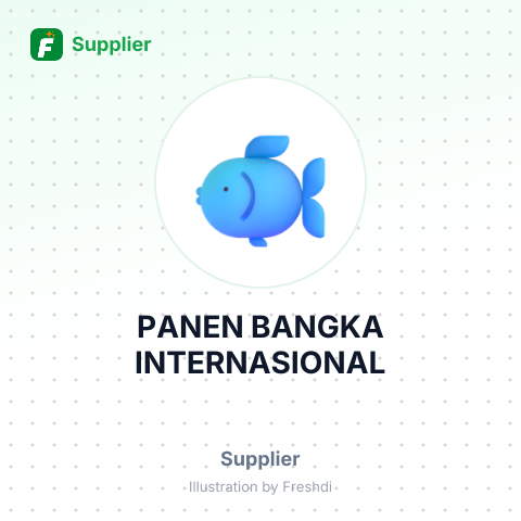 PANEN BANGKA INTERNASIONAL – summary card, no photo uploaded yet