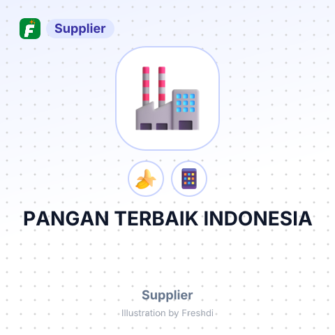 PANGAN TERBAIK INDONESIA – summary card, no photo uploaded yet
