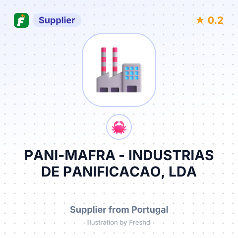 PANI-MAFRA - INDUSTRIAS DE PANIFICACAO, LDA – summary card, no photo uploaded yet