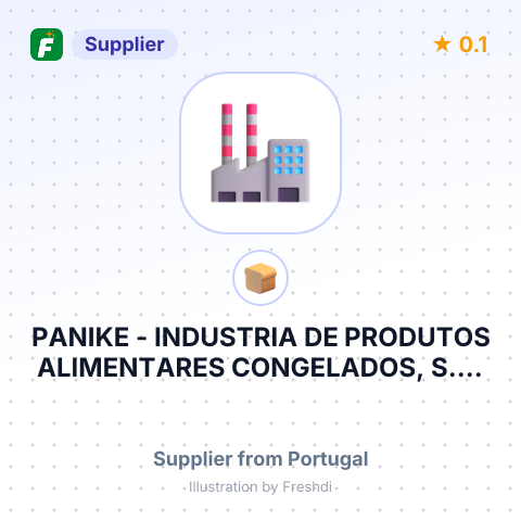 PANIKE - INDUSTRIA DE PRODUTOS ALIMENTARES CONGELADOS, S.A. – summary card, no photo uploaded yet