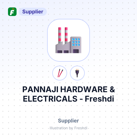 PANNAJI HARDWARE & ELECTRICALS – summary card, no photo uploaded yet