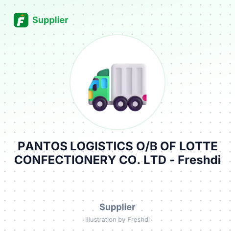 PANTOS LOGISTICS O/B OF LOTTE CONFECTIONERY CO. LTD – summary card, no photo uploaded yet