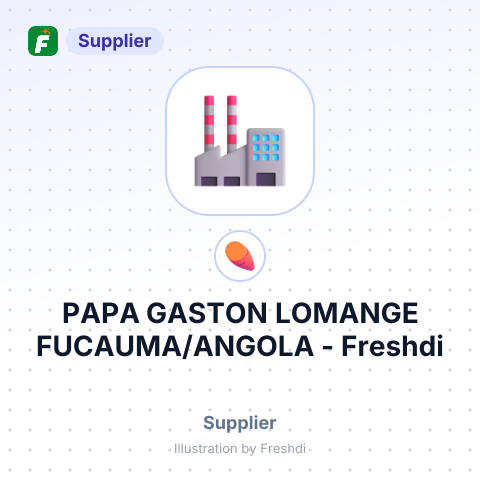 PAPA GASTON LOMANGE FUCAUMA/ANGOLA – summary card, no photo uploaded yet