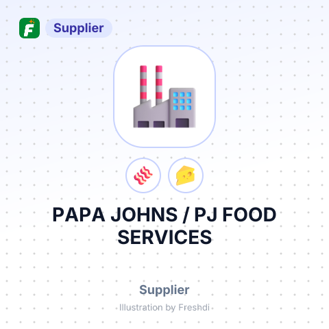 PAPA JOHNS / PJ FOOD SERVICES – summary card, no photo uploaded yet