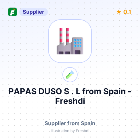 PAPAS DUSO S . L – summary card, no photo uploaded yet