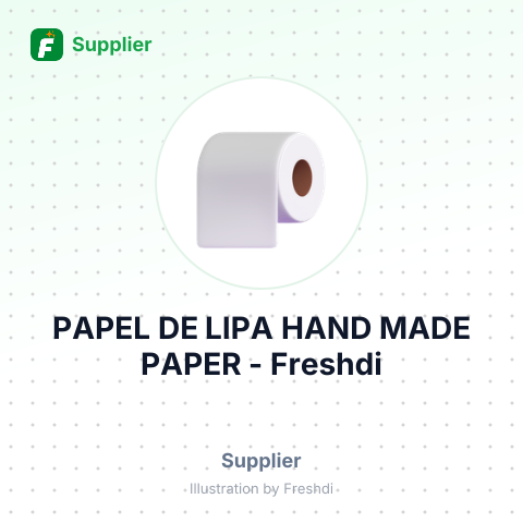 PAPEL DE LIPA HAND MADE PAPER – summary card, no photo uploaded yet