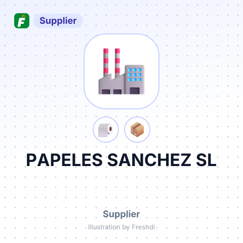 PAPELES SANCHEZ SL – summary card, no photo uploaded yet