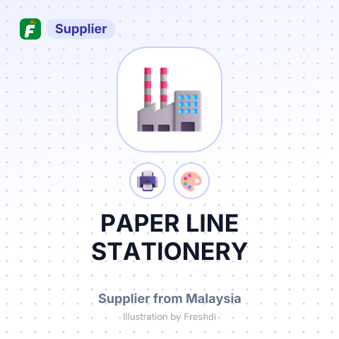 PAPER LINE STATIONERY – summary card, no photo uploaded yet
