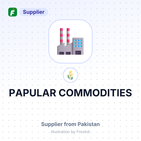 PAPULAR COMMODITIES – summary card, no photo uploaded yet
