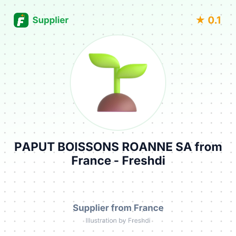PAPUT BOISSONS ROANNE SA – summary card, no photo uploaded yet