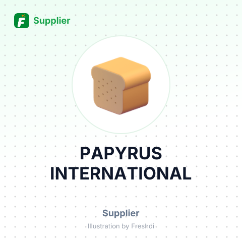 PAPYRUS INTERNATIONAL – summary card, no photo uploaded yet