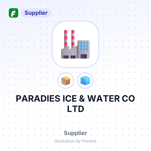 PARADIES ICE & WATER CO LTD – summary card, no photo uploaded yet