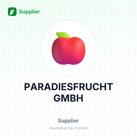 PARADIESFRUCHT GMBH – summary card, no photo uploaded yet