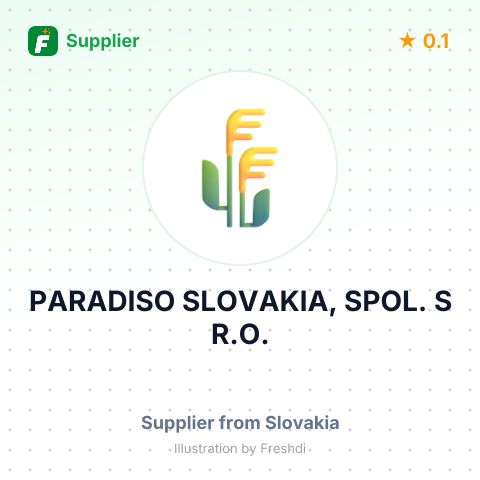 PARADISO SLOVAKIA, SPOL. S R.O. – summary card, no photo uploaded yet